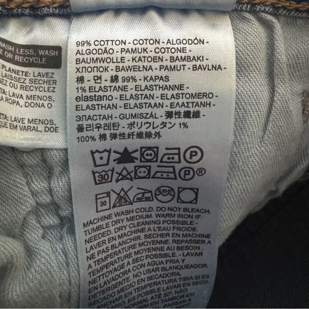 Levi’s 511 Slim Fit Jeans 32x34 Light Wash Stretch Denim Men’s